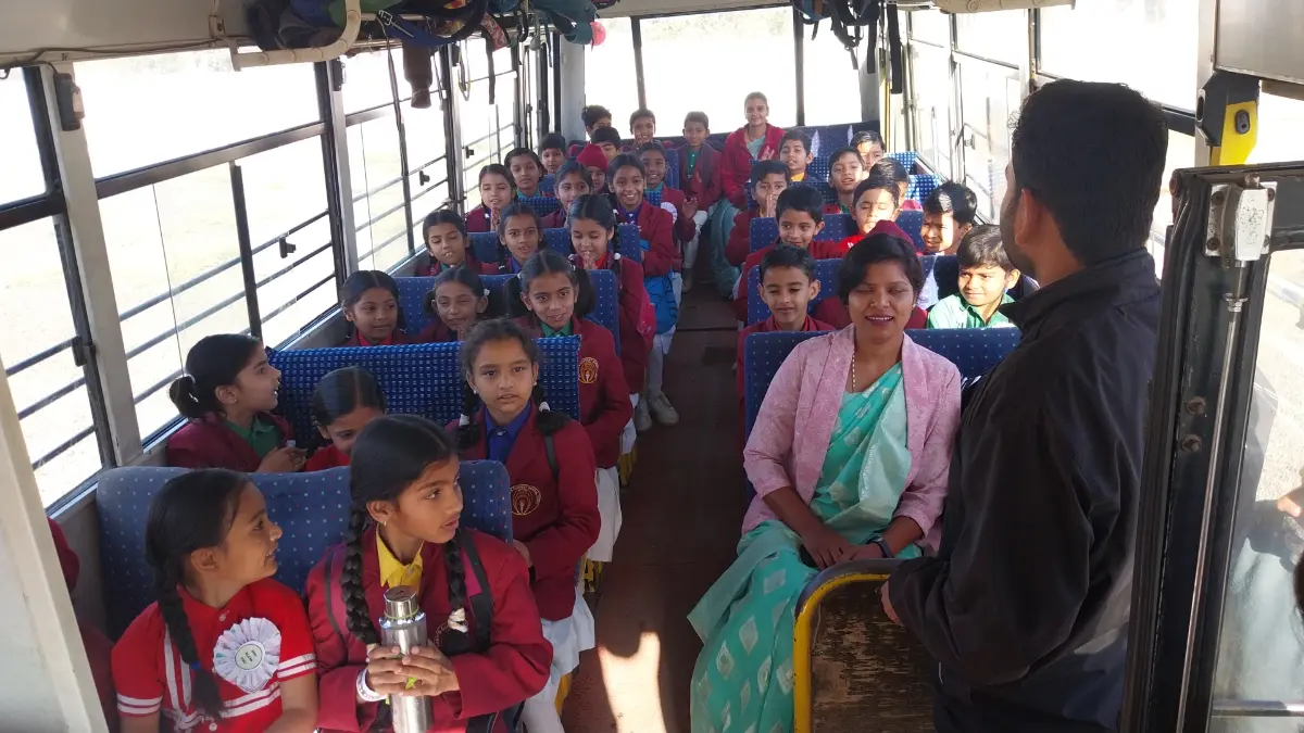 Students of St. Mary’s Convent School, Deori enjoying a picnic at Bina Ji – 6th March 2025.